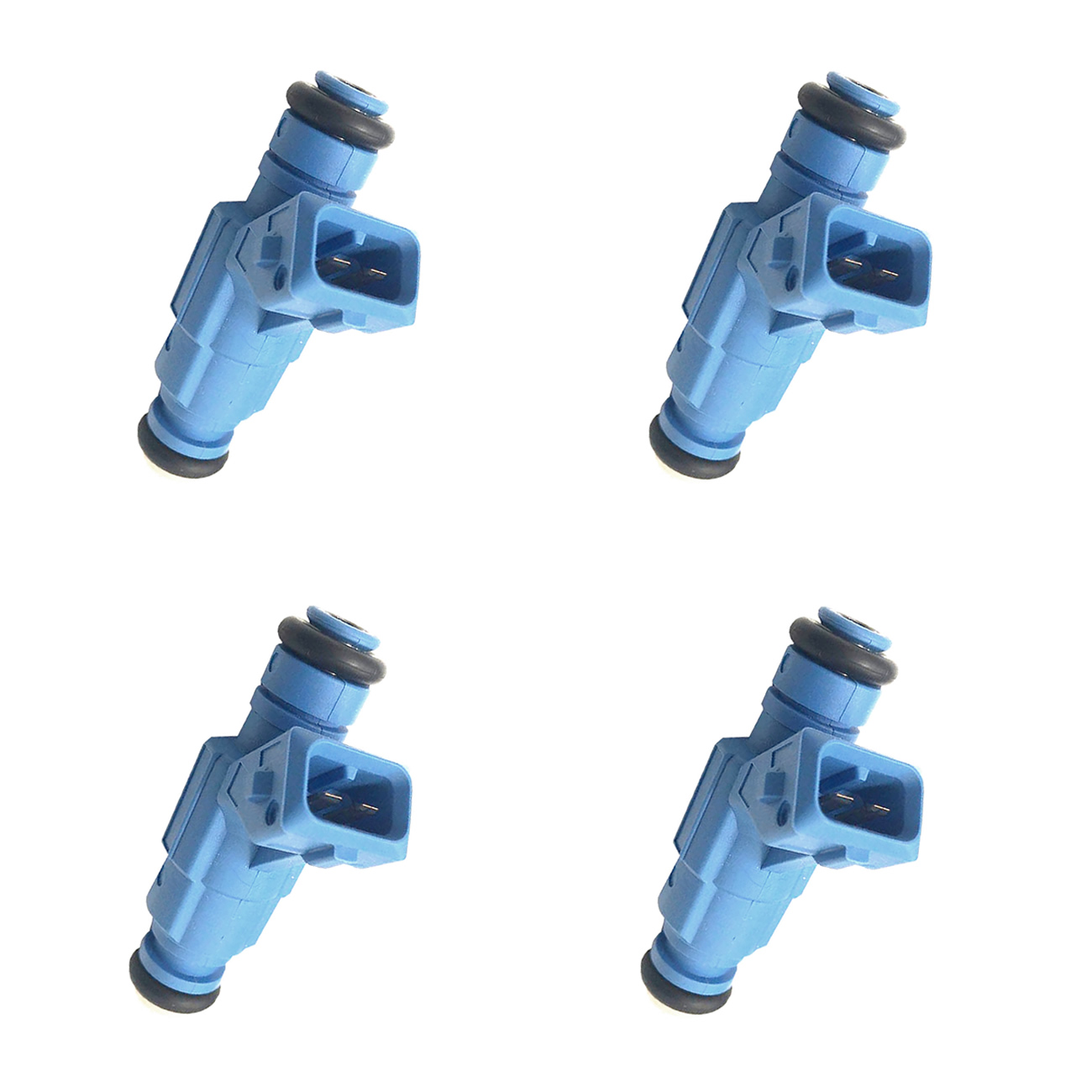 Kit 4 Inyectores Ford Ka Fiesta 1.0 1.6 Zetec Rocam